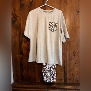 PJ set - pants and tshirt